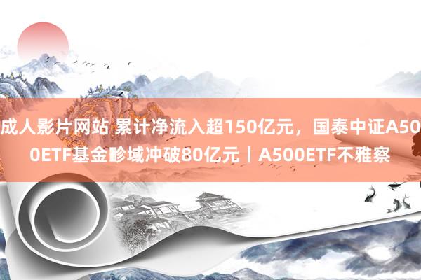 成人影片网站 累计净流入超150亿元，国泰中证A500ETF基金畛域冲破80亿元丨A500ETF不雅察